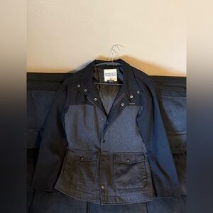 Ezekiel Black and Gray Field Jacket